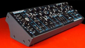 The beautiful case for the Delta CEP A synthesizer.